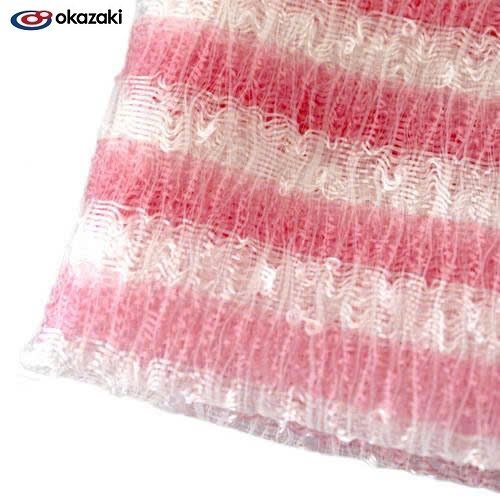 Khăn tắm tạo bọt mịn Okazaki 21x100cm