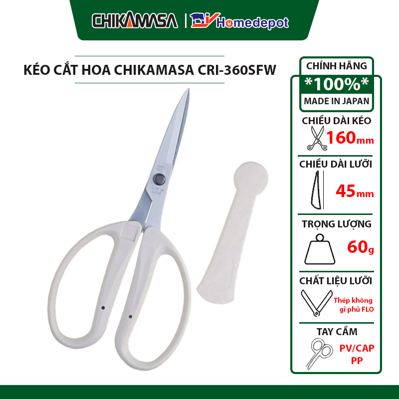 Kéo hái hoa quả Chikamasa CRI-360SFW
