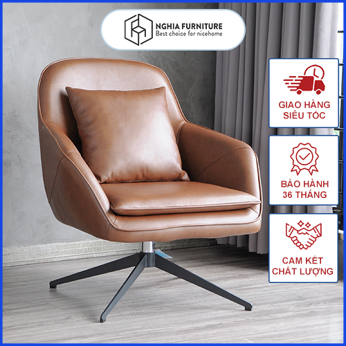 GHẾ XOAY, GHẾ THƯ GIÃN, GHẾ PHÒNG KHÁCH, GHẾ ĐỌC SÁCH, ARM CHAIR NF11.