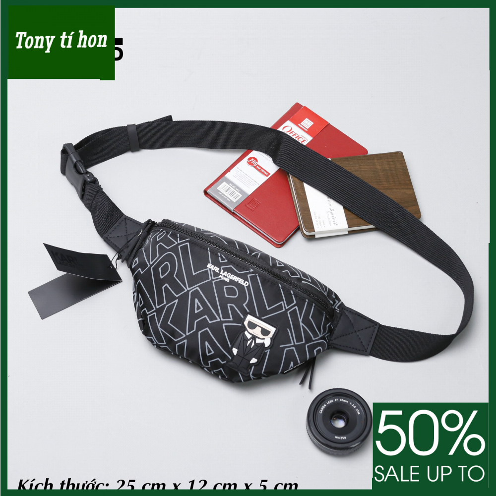 Tony tí hon - Túi bao tử / túi đeo chéo Ka.rl Belt bag thời trang nam nữ cao cấp