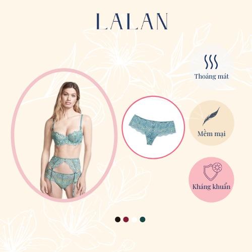 Set đồ lót kèm đai kẹp tất️️Bộ đồ lót sexy 3 món siêu đẹp_ hàng cao cấp