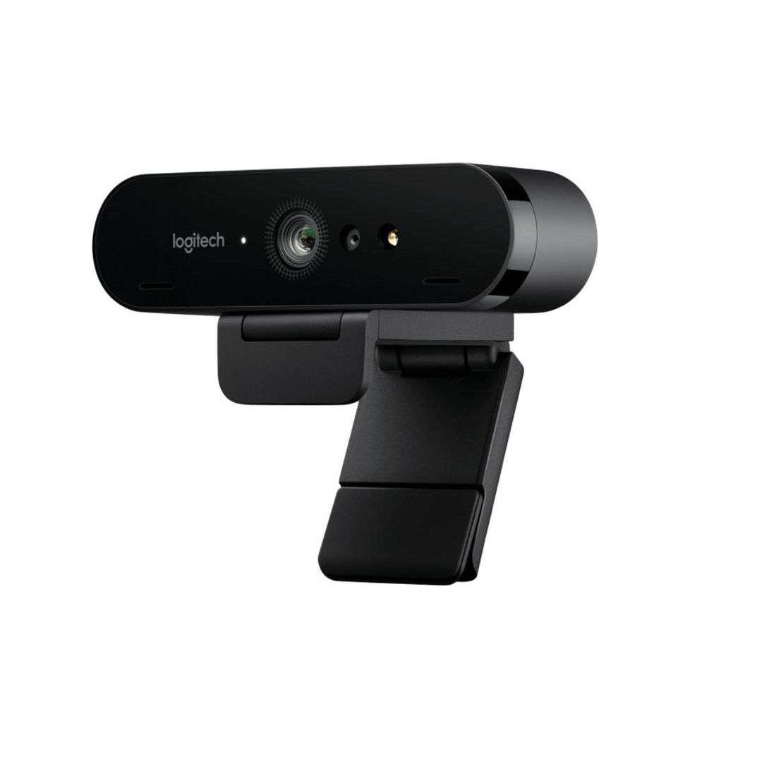 Webcam Logitech BRIO - 4K Ultra HD, tự động chỉnh sáng & lấy nét, mic kép to rõ loại bỏ tiếng ồn - Hàng Chính Hãng