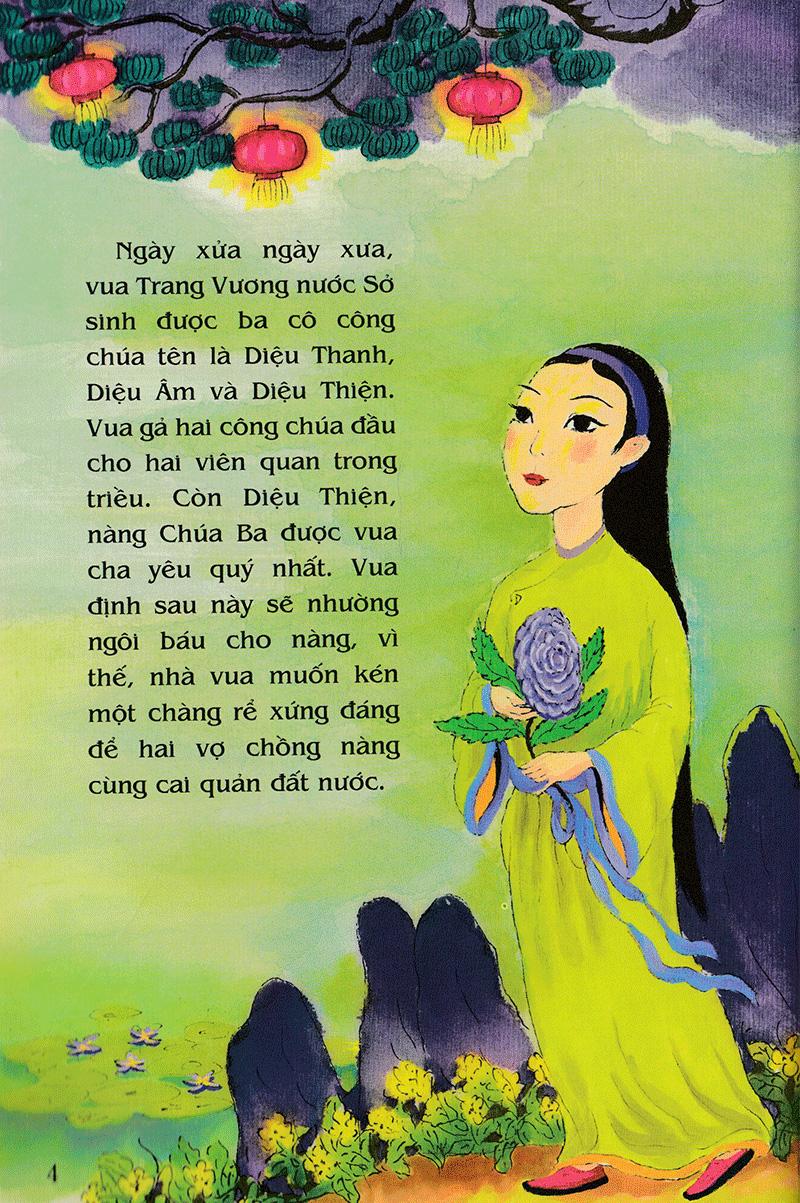 Tranh Truyện Dân Gian Việt Nam: Sự Tích Phật Bà Quan Âm (Tái Bản 2023)