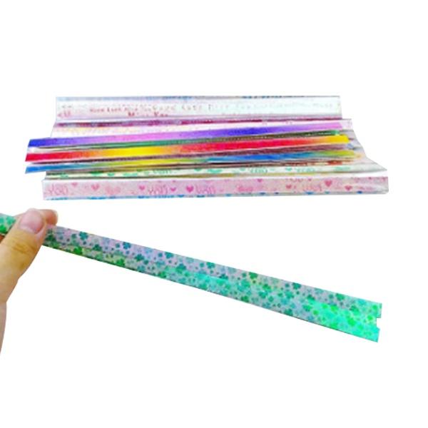 Combo 100 giấy xếp sao kim tuyến đẹp