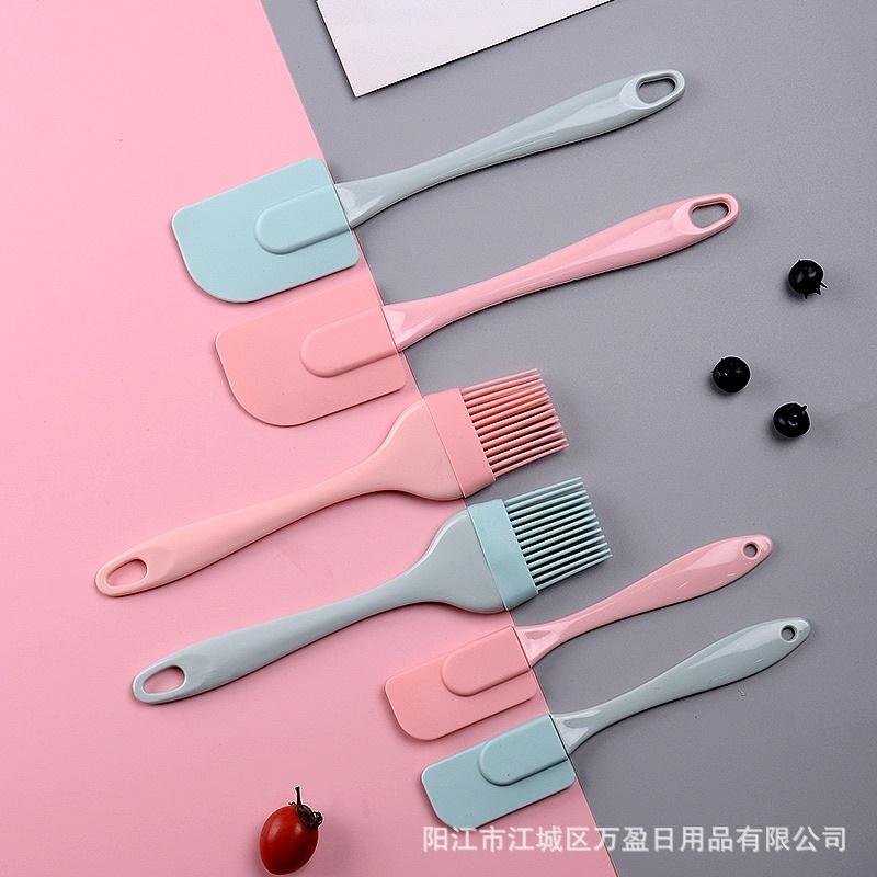 SET 3 SẢN PHẨM SILICON CAO CẤP DỤNG CỤ NẤU ĂN/ LÀM BÁNH CHO NHÀ BẾP