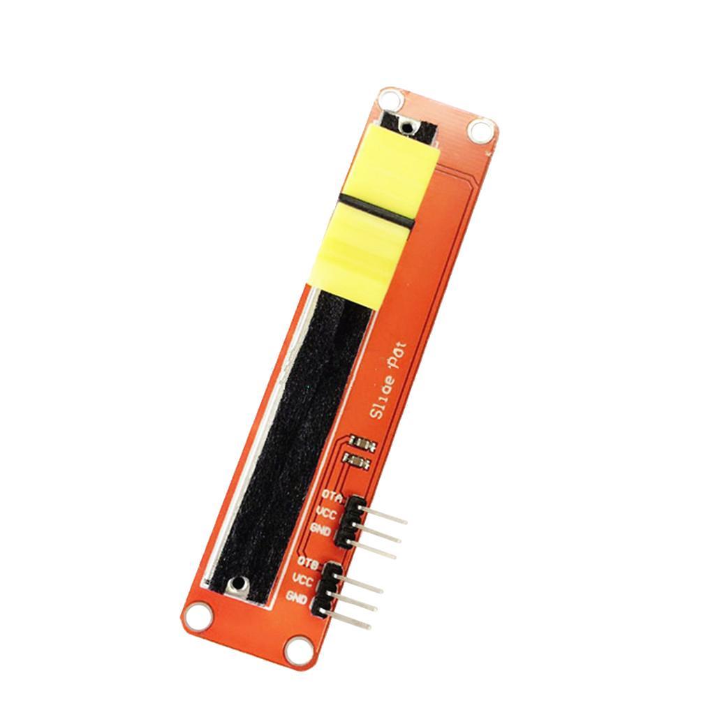 3.3V 5V 10K Linear Slide Potentiometer Module Dual Output AVR SCM