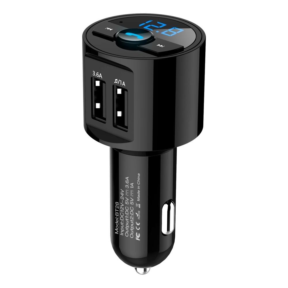 Bộ điều khiển sạc nhanh USB 3.6A máy nghe nhạc MP3 MP bluetooth cho ô tô