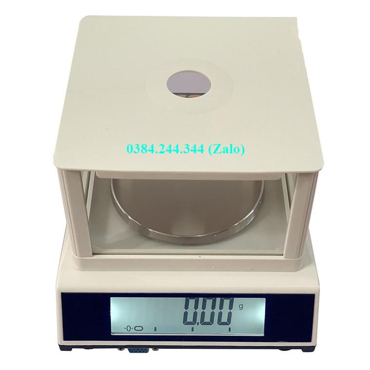 Bộ sản phẩm cân điện tử kỹ thuật 2 số lẻ Digi DS mức cân tối đa 600g, độ chia 0.01g kết nối với màn hình hiển thị phụ