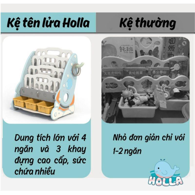 Giá sách Holla cho bé thêm gọn gàng