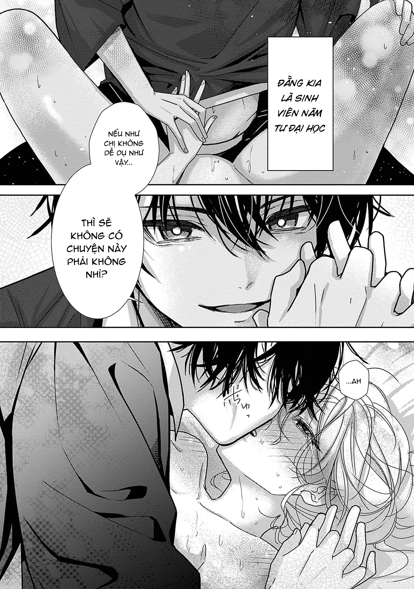 [18+] bị em trai nhà bên dụ dỗ rồi!!! chapter 1.1 5