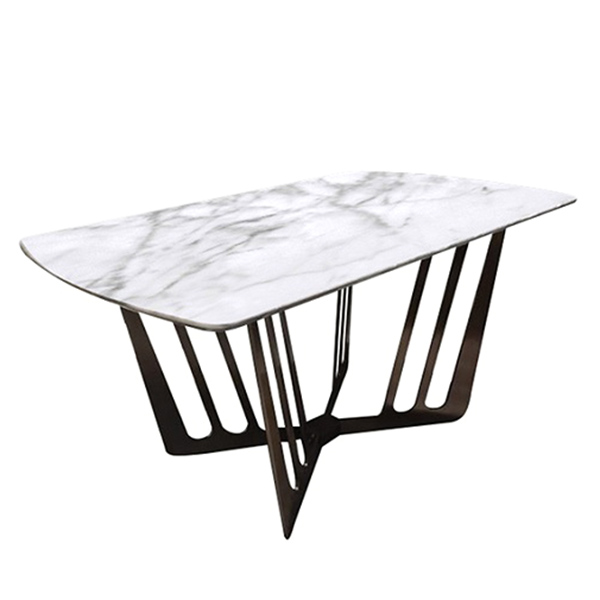 Bàn Ăn UniUni Mặt Đá Marble Kiểu Walla 12Ws0014