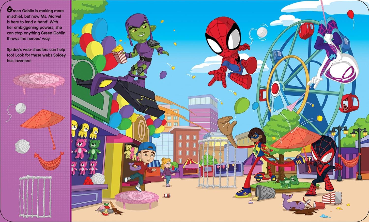 Sách ngoại văn: Little First Look And Find - Spidey &amp; His Amazing Friends