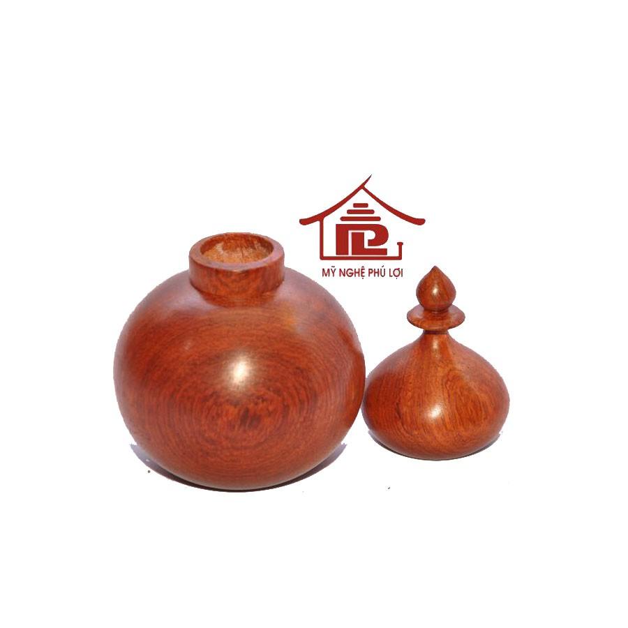 Lọ đựng tăm hồ lô tiện nguyên khối