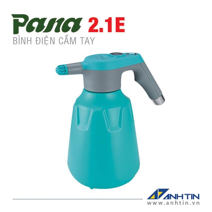 Bình xịt điện, Bình phun thuốc trừ sâu điện cầm tay Pana 2.1E | 2 lít, thích hợp tưới cây, phun thuốc cho sân vườn