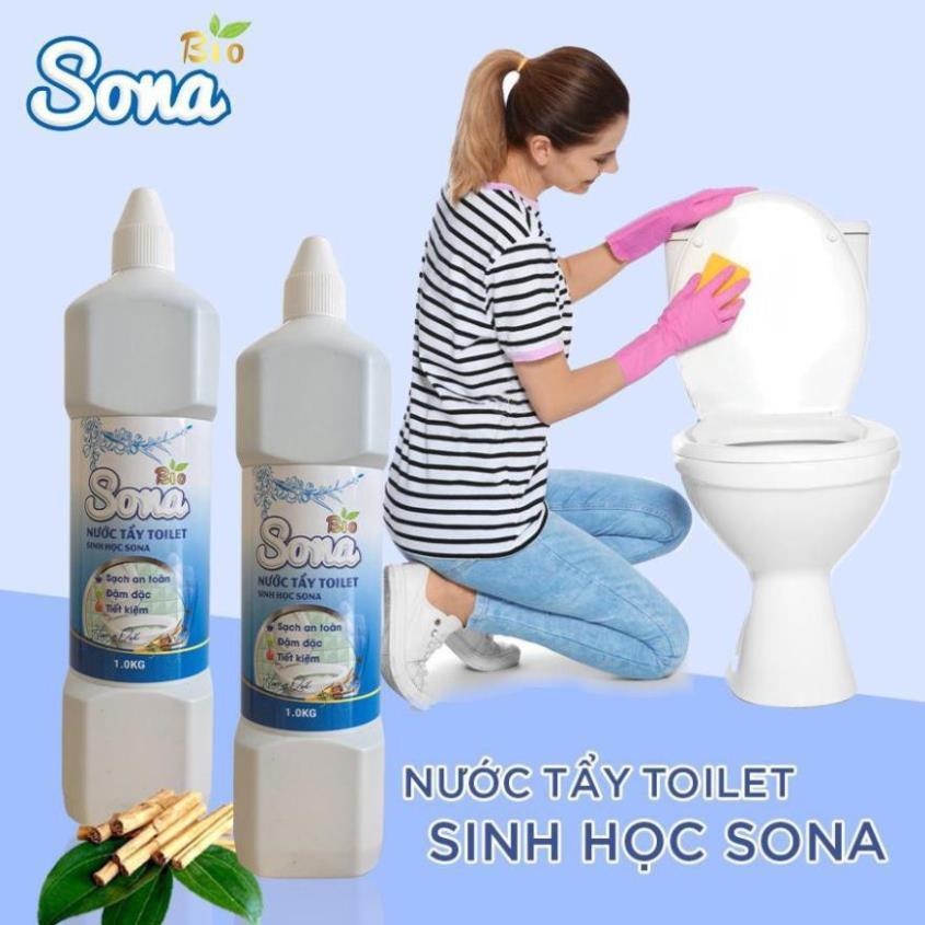 Tẩy Rửa Toilet hương QUẾ, Mùi Hương Dễ Chịu, Sạch Bong, Ngừa Vi Khuẩn 1kg