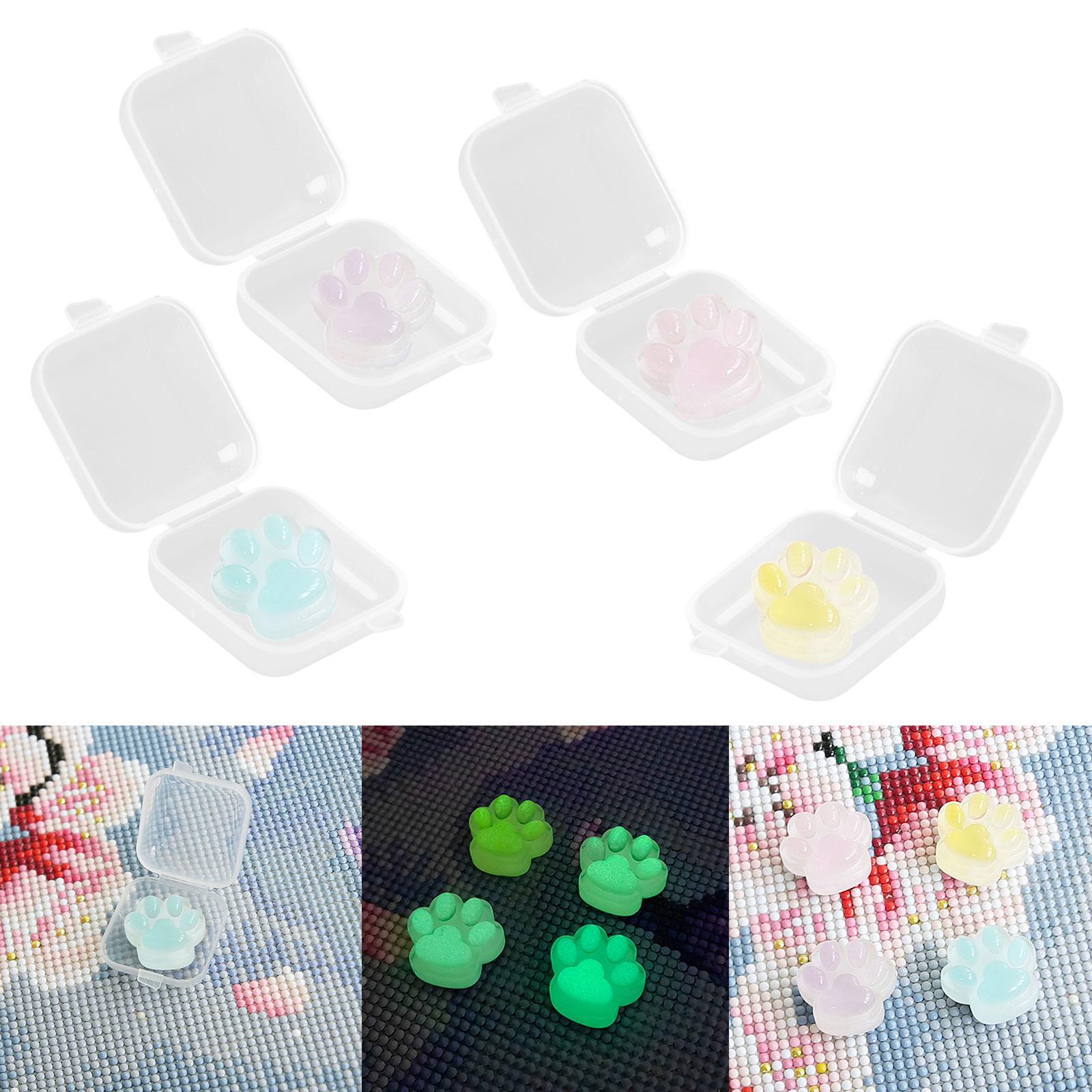 4 Pieces Art DIY Craft Luminous for Sewing Supplies