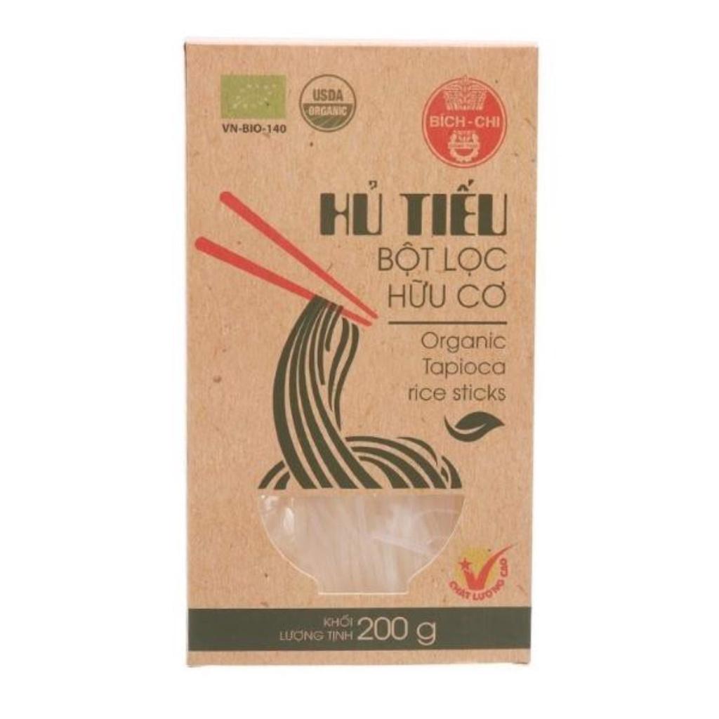 Hủ tiếu bột lọc hữu cơ 200g, Hủ tiếu Bích Chi hữu cơ