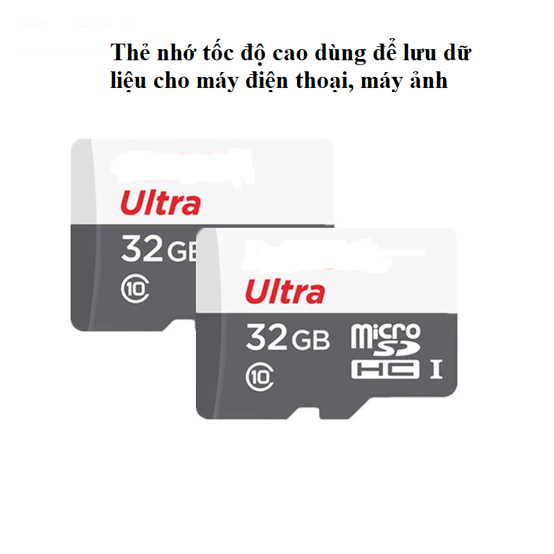 Thẻ nhớ 32GB, 64GB,128GB tốc độ cao dùng quay phim chụp ảnh