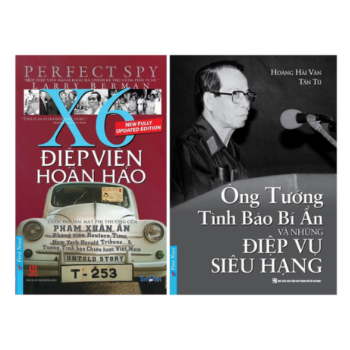 Điệp viên hoàn hảo X6 + Ông tướng tình báo và các điệp vụ siêu hạng (2 Quyển, bìa mềm)