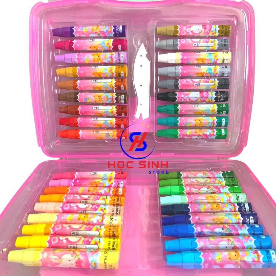 Hộp 36 Cây Bút Sáp Tô Màu TTORU Hàn Quốc 36 Màu