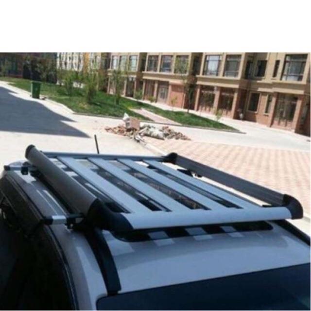 Giá nóc xe ô tô xe hơi để đồ đựng đồ SUV hành lý rack roof rack hành lý (màu Trắng) SA900