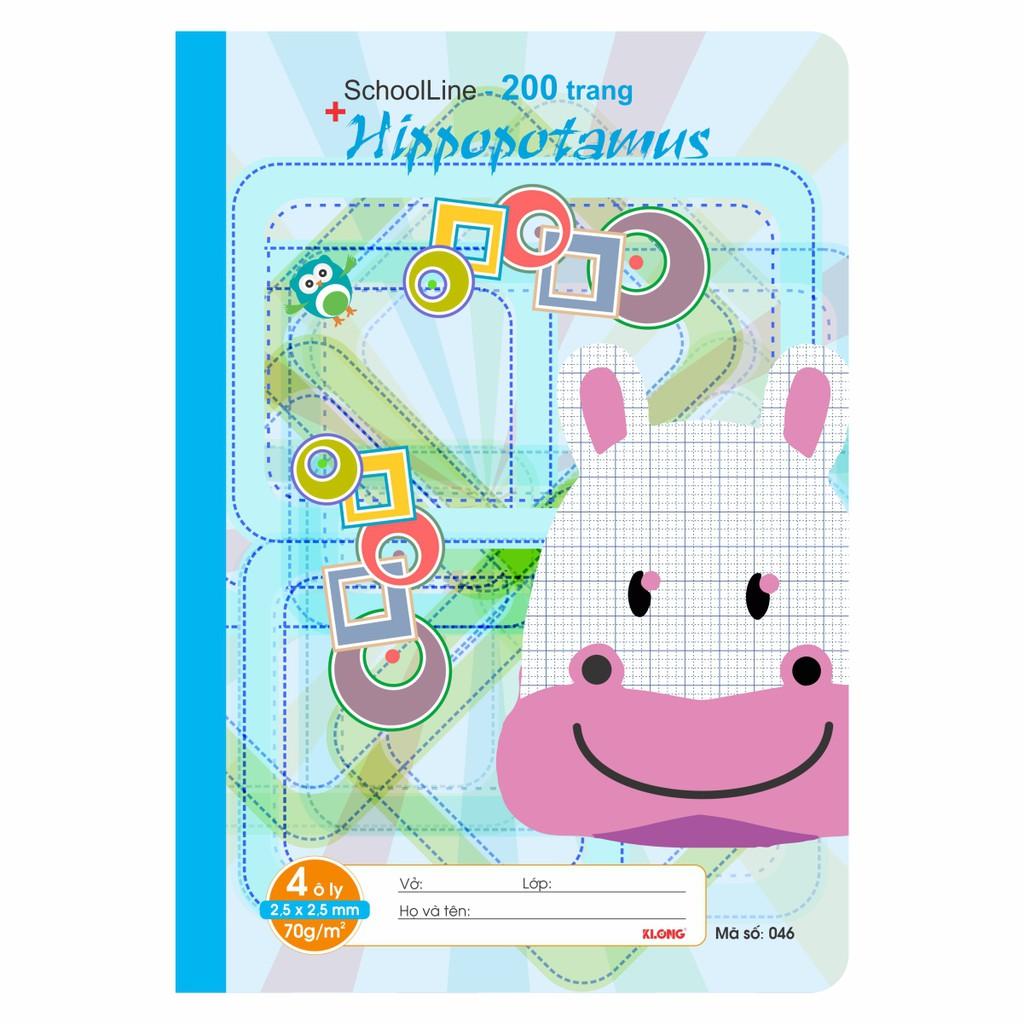 Vở 4 ô ly 200tr B5- 70/76 1st SchoolLine
