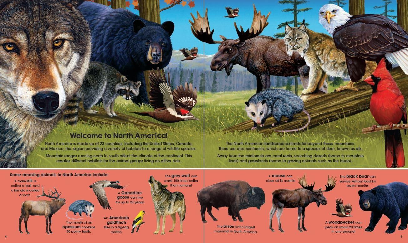 Garry Fleming's Wild Animals - Book &amp; Jigsaw Vol. 2