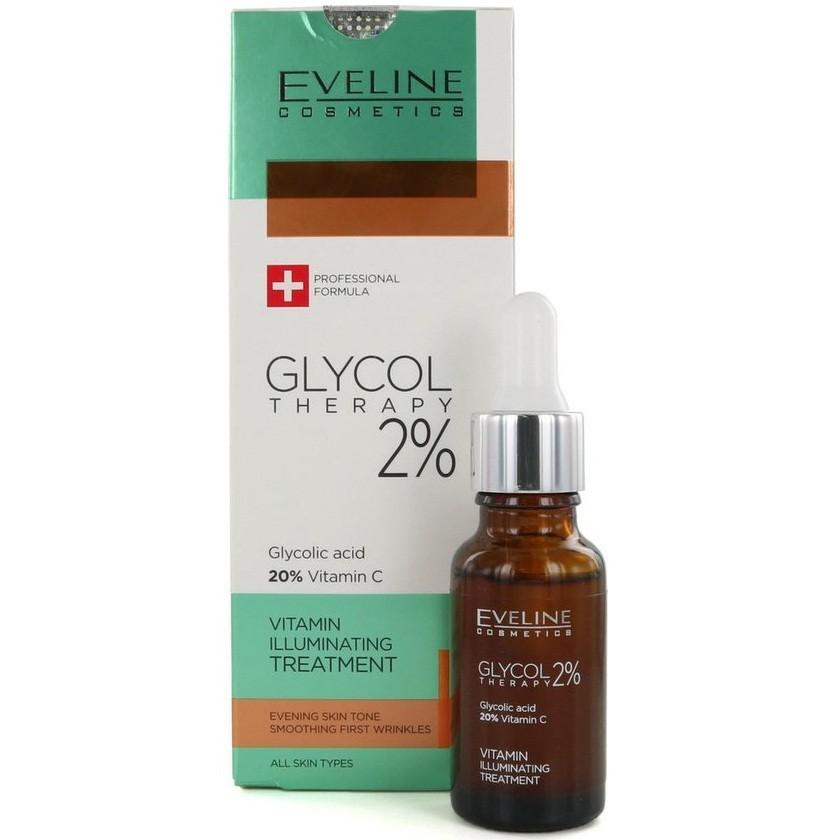 Tinh chất làm sáng da và mờ nếp nhăn Eveline Glycol Therapy 2% 18ML