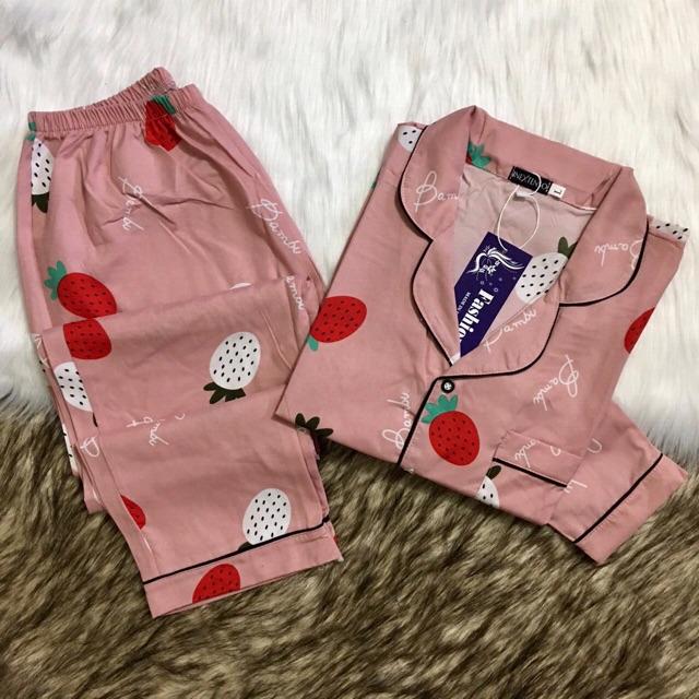 Bộ Pijama Kate đủ hoạ tiết