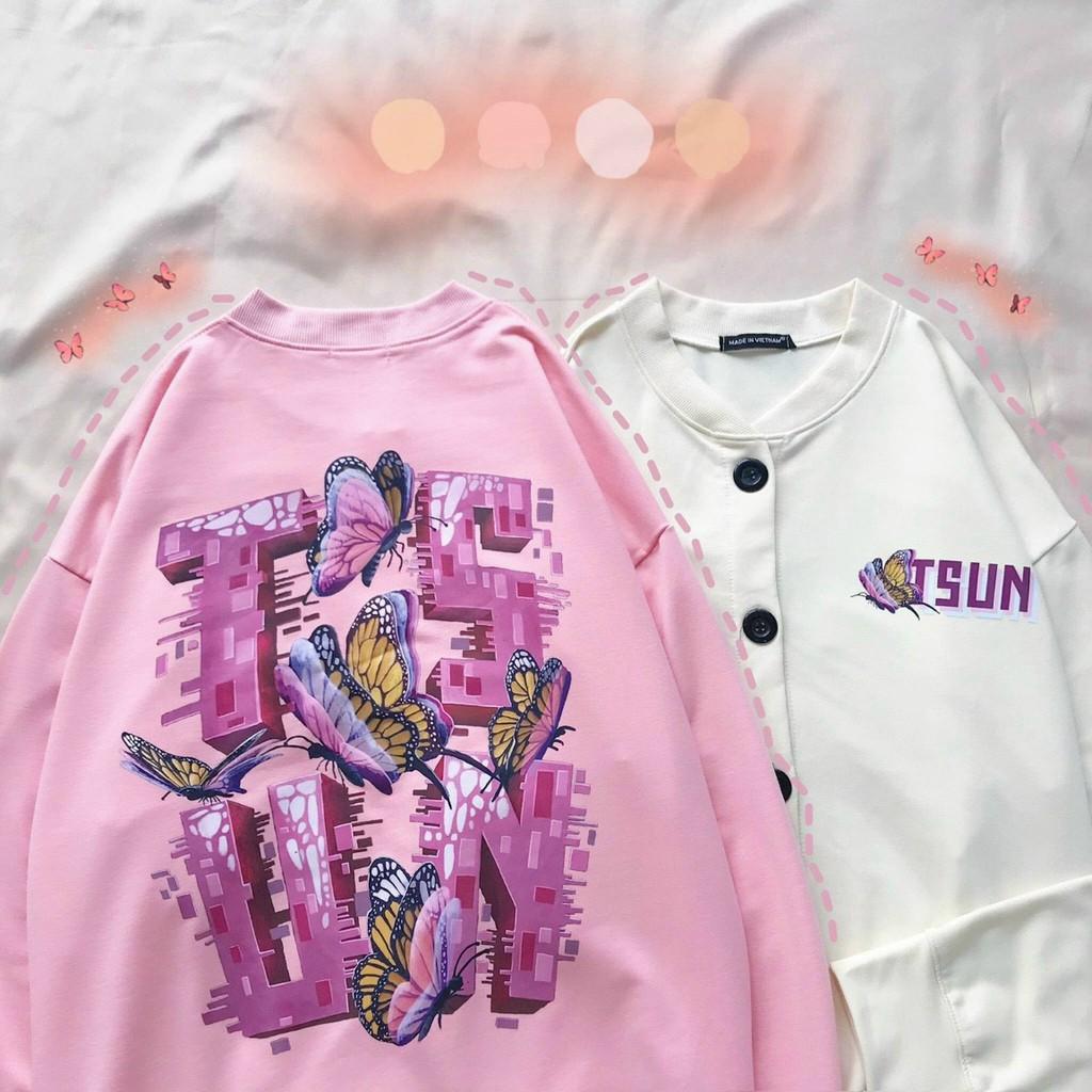 Áo Khoác Cardigan Nữ Nỉ Ngoại TSUN Free Size 70kg AK121
