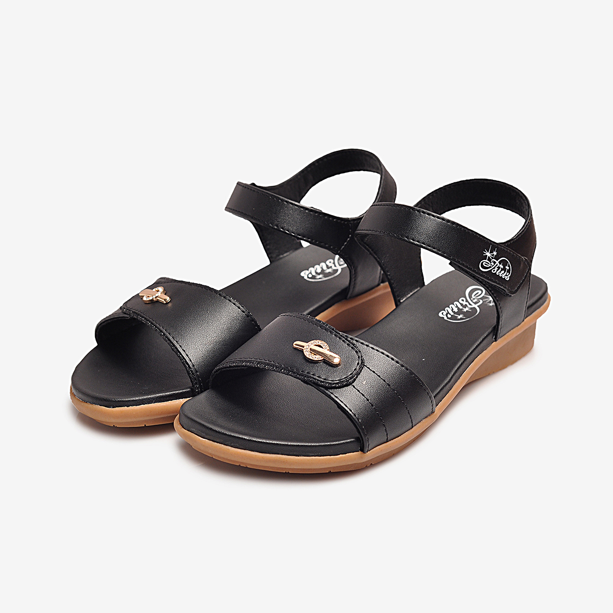 Sandal Si Cao Su Nữ Biti's BRW000100DEN (Đen)