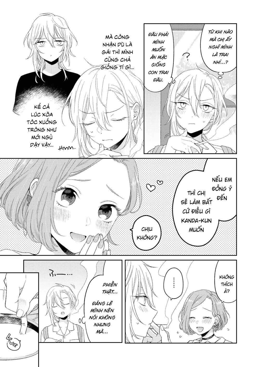 cô nàng đẹp trai và bà chị ngây thơ chapter 1 9