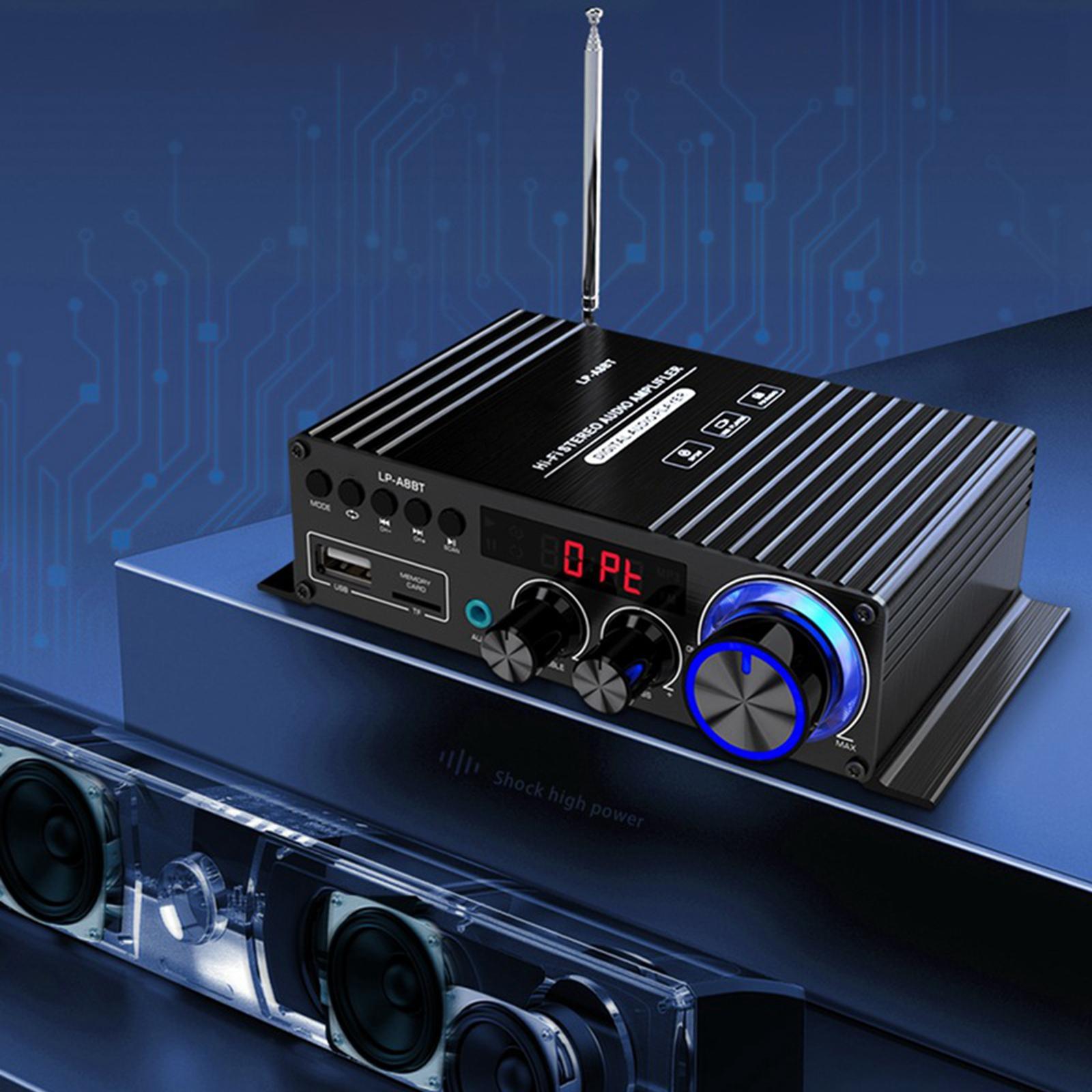 Audio Power Amplifier 2x30W Lossless Music Channel FM for