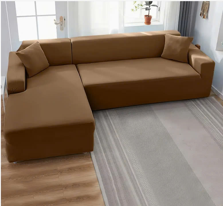 Sofa Góc Đơn Sắc Simple Colour Sofa Tundo Kích Thước 2m2 x 1m5 - Nhiều màu lựa chọn