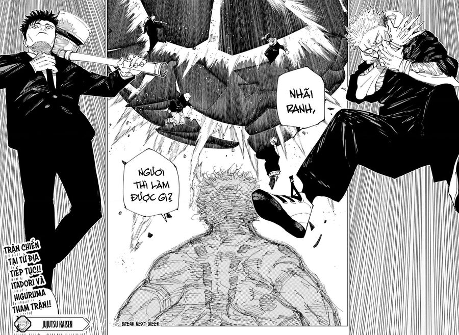 jujutsu kaisen - chú thuật hồi chiến chapter 238 18