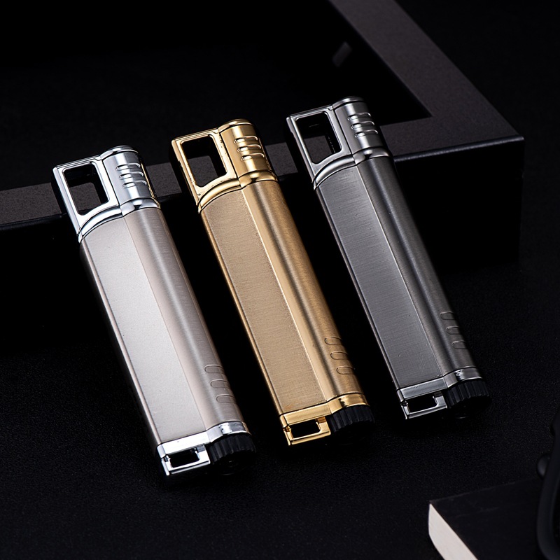 Bật Lửa Khò Broad Lighter BD426 Hột Quẹt Khò Tia Lửa Xanh - Xài Gas
