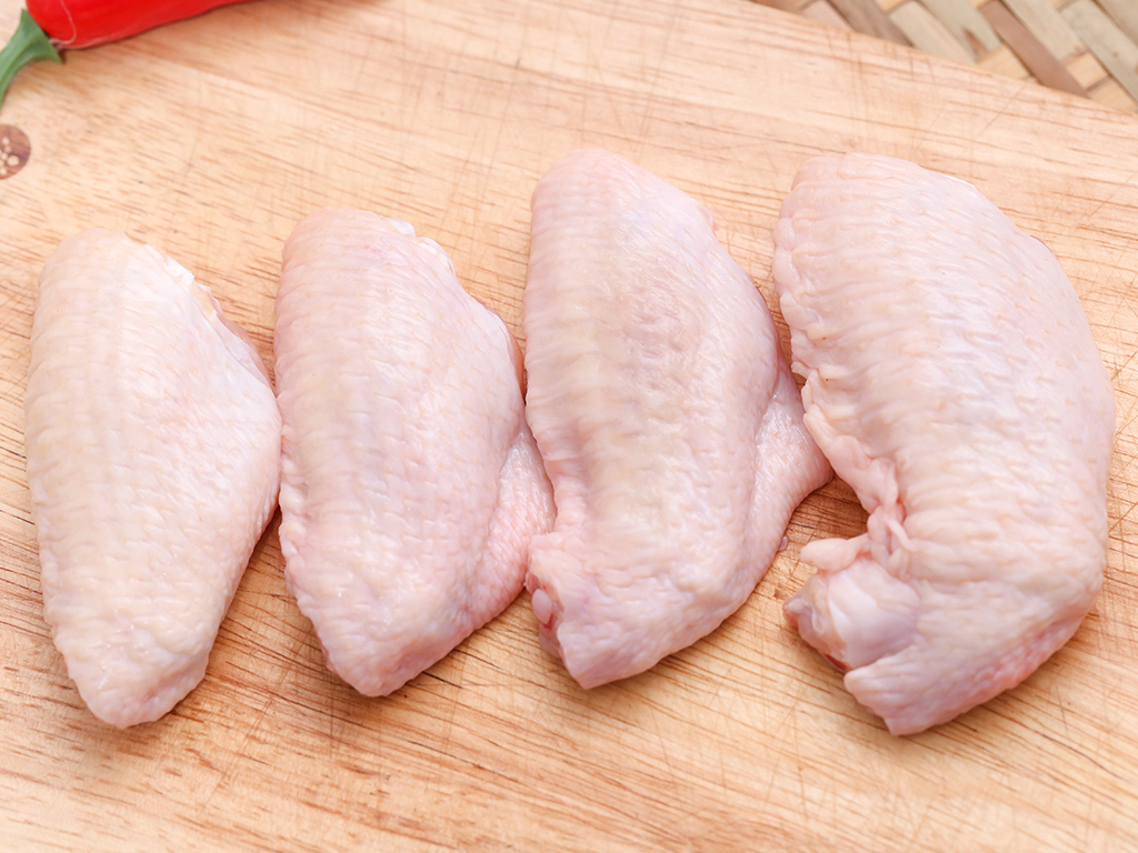 Cánh gà khúc giữa nhập khẩu 500g