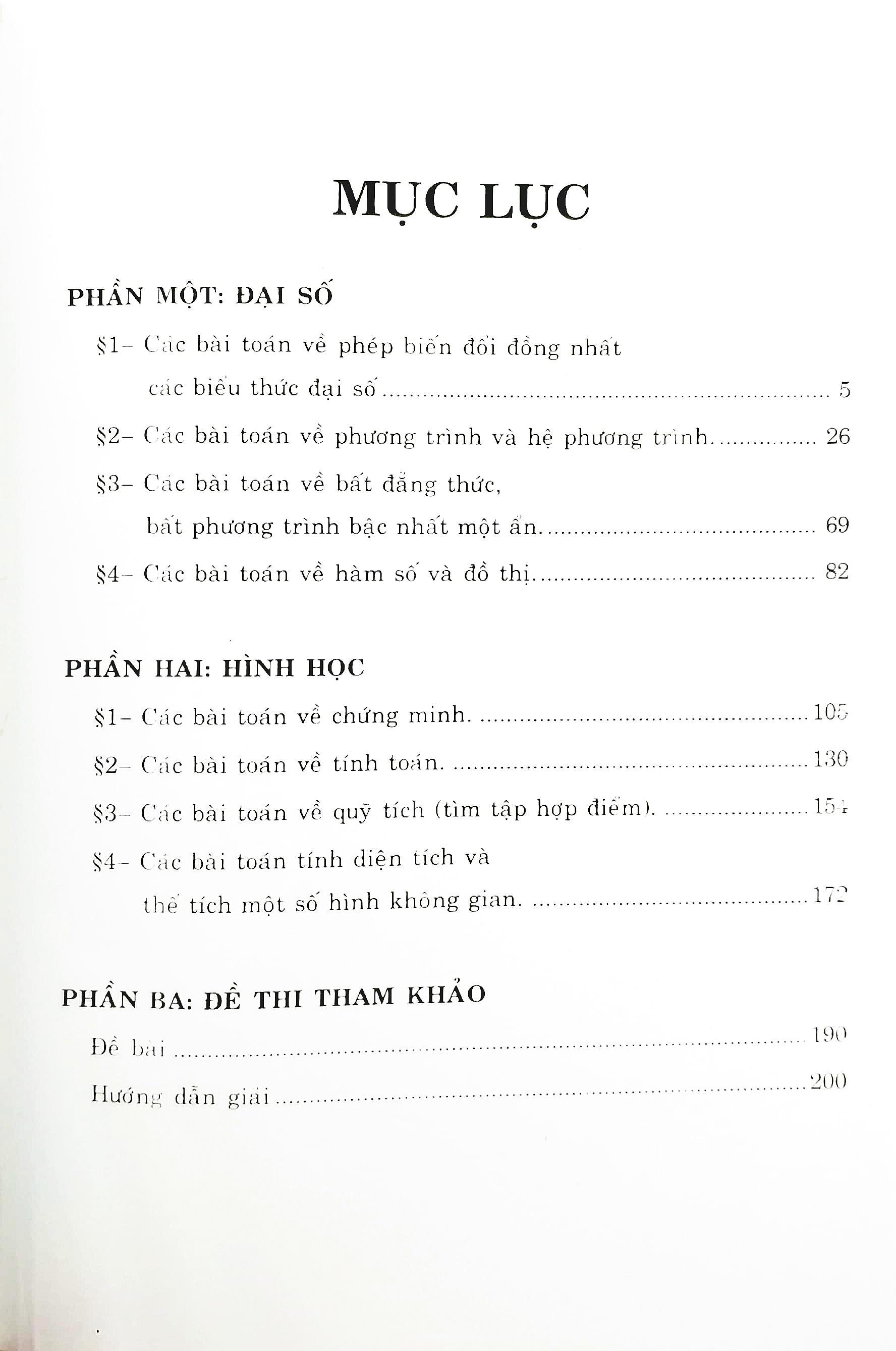 Luyện Thi Vào Lớp 10 Phổ Thông Và Chuyên - Môn Toán