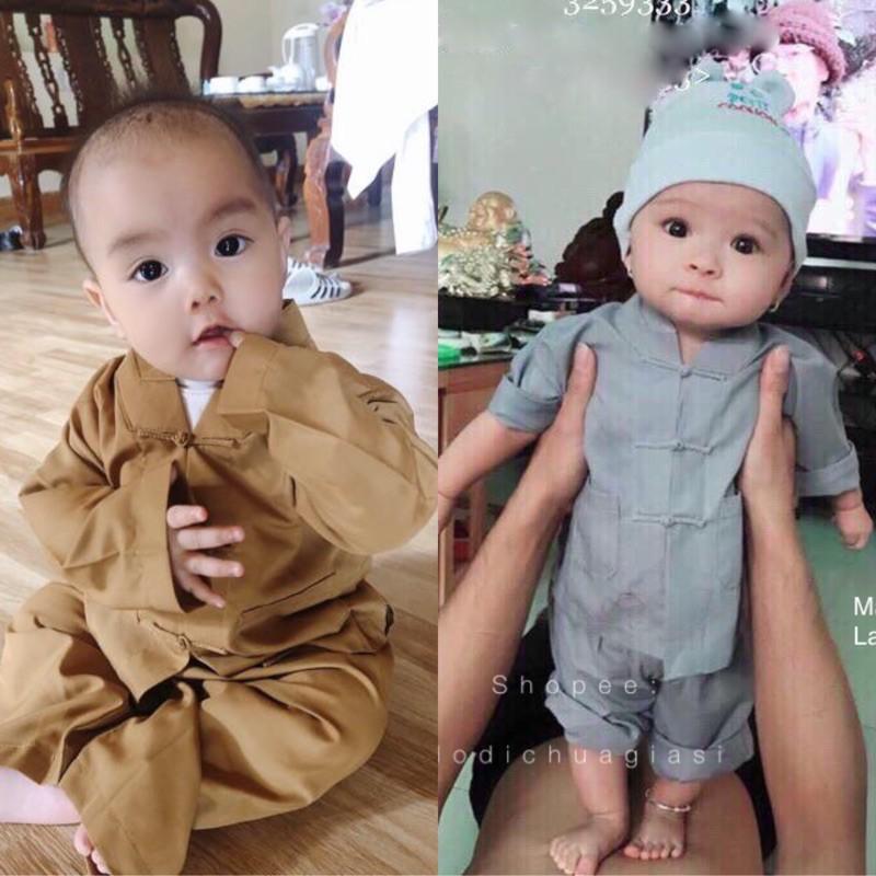 Đồ Lam Đi Chùa Cho Bé # La Hán # Đồ Bộ