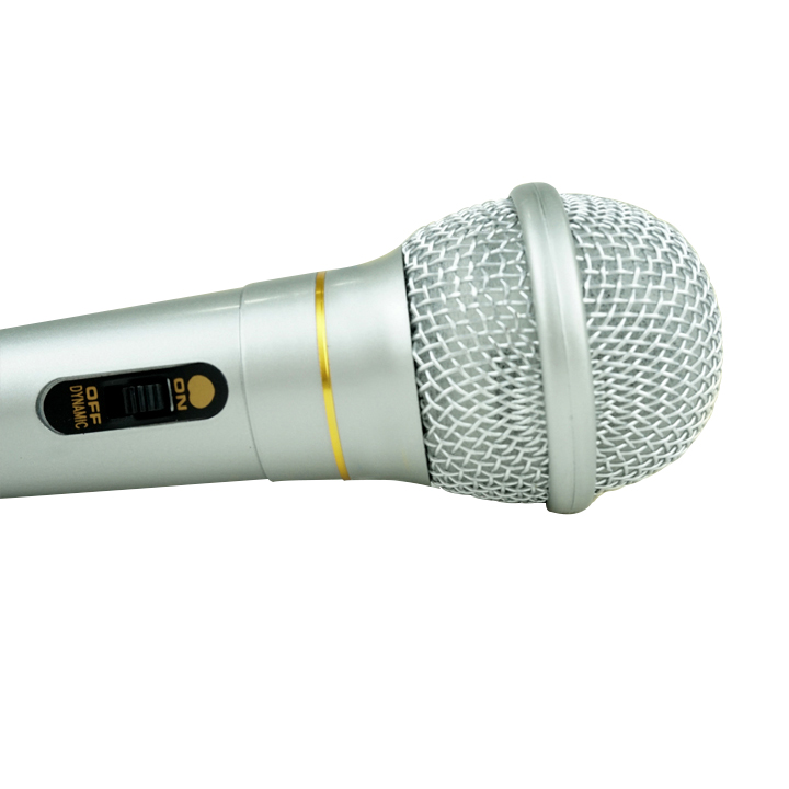 Micro Karaoke Có Dây Cực Hút Tiếng Âm Thanh Hay AK319 CBVN SF11 Bạc