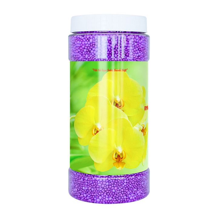 Phân Bón Thông Minh Rynan Flowermate 210 (Hũ 1.36Kg) - Dùng Cho Phong Lan, Hoa Kiễng Trưởng Thành, Thời Kỳ Sau Ra Hoa và Nuôi Dưỡng Mầm Mới