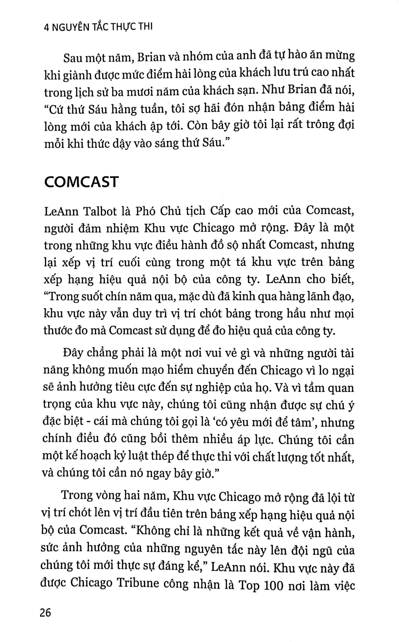 4 Nguyên Tắc Thực Thi - Giới Thiệu Công Nghệ Triển Khai Chiến Lược Từ Franklin Covey - Bìa Cứng