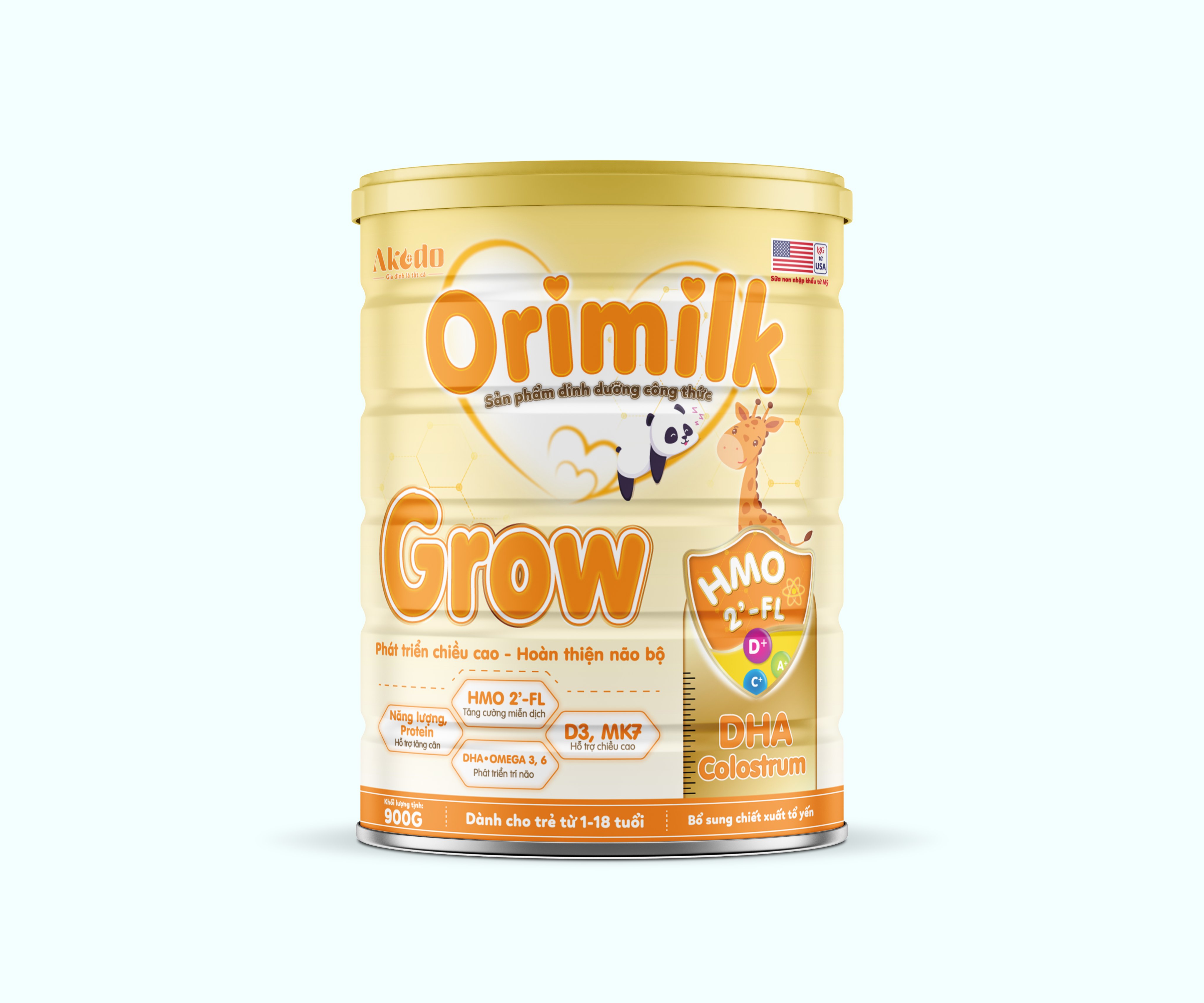 ORIMILK GROW 900g