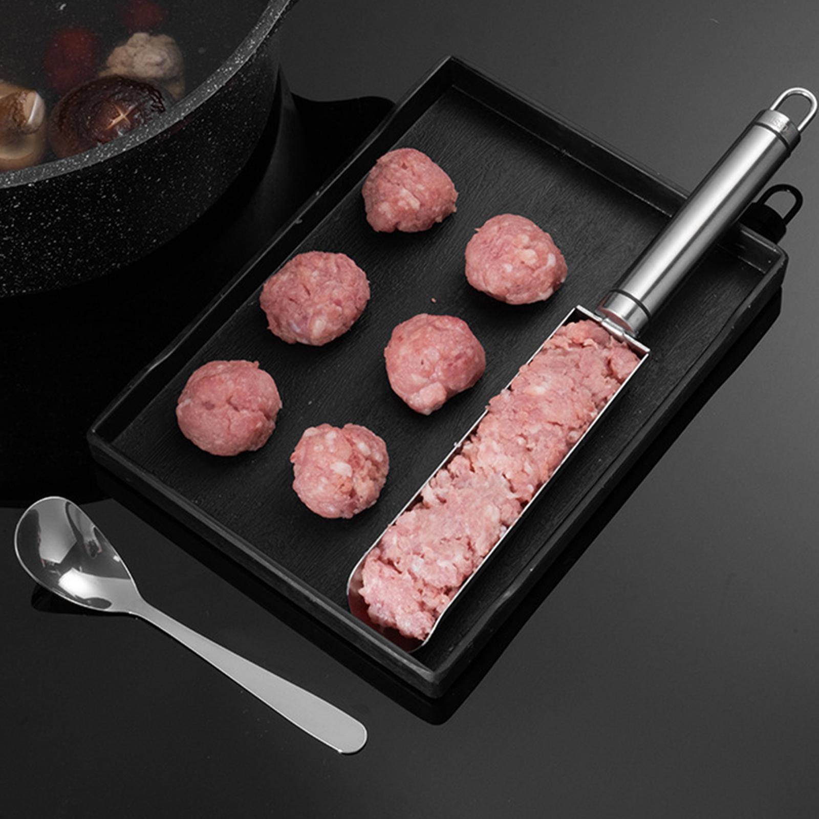 Meatball Maker Kitchen Tool Sliding  for Burger Fish Ball Beef Meat Ball