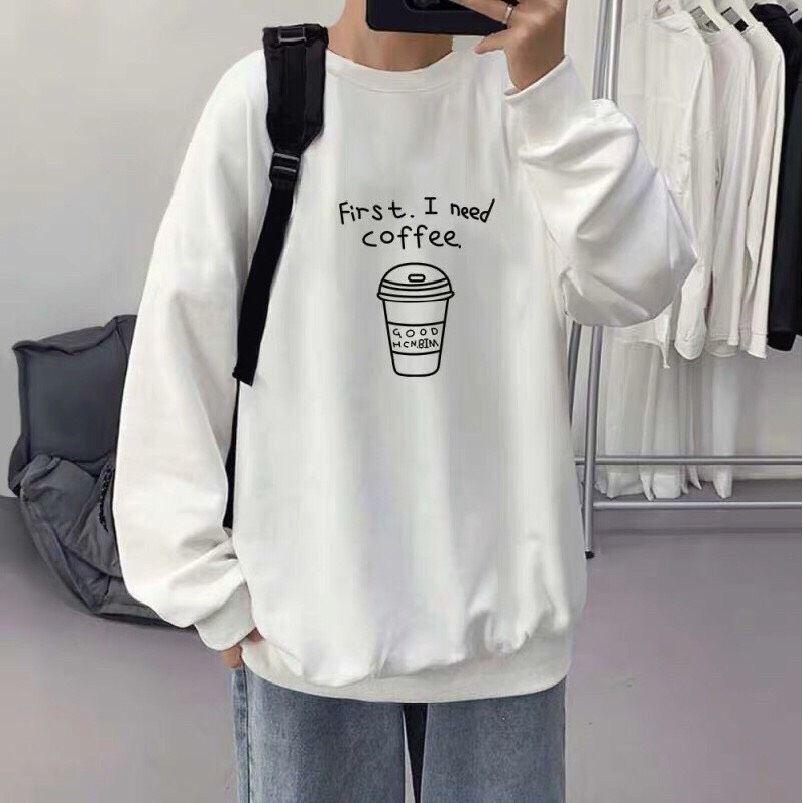 Áo Sweater Nỉ Ngoại Coffee SW02