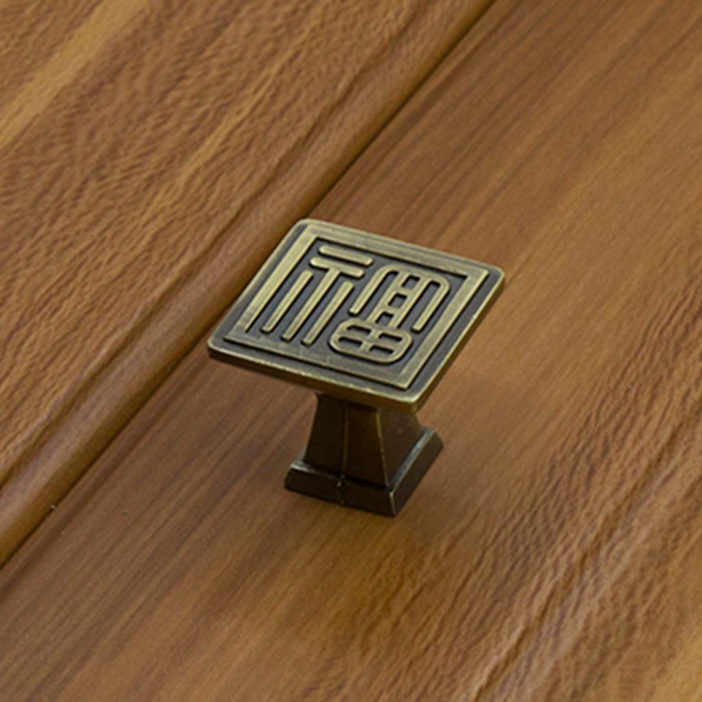 Vintage Single Hole Pull Handles Cabinet Drawer Cupboard Knobs