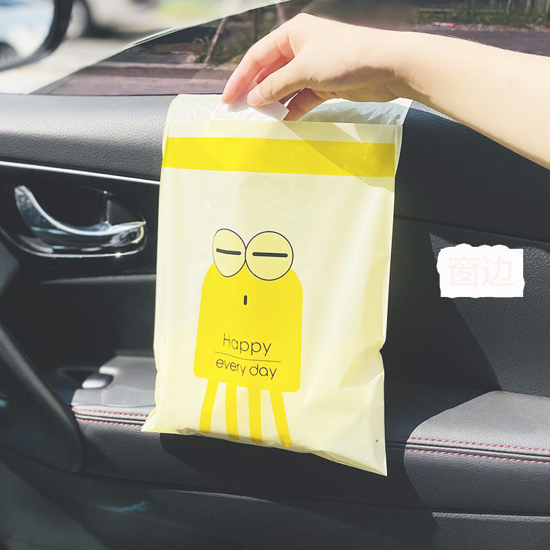Túi Đựng Rác Dán Treo Ô Tô Xe Hơi 25x31cm màu ngẫu nhiên