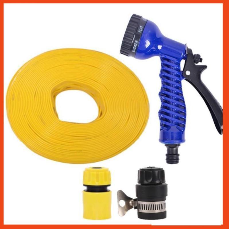 Bộ dây tăng áp 3 lần vòi xịt nước rửa xe, tưới cây loại 7-10m 206843