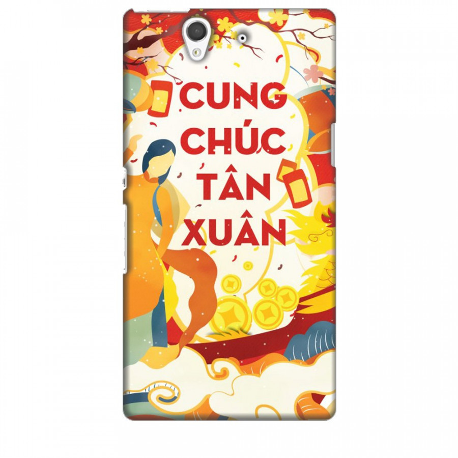 Ốp lưng dành cho điện thoại SONY Z Cung Chúc Tân Xuân