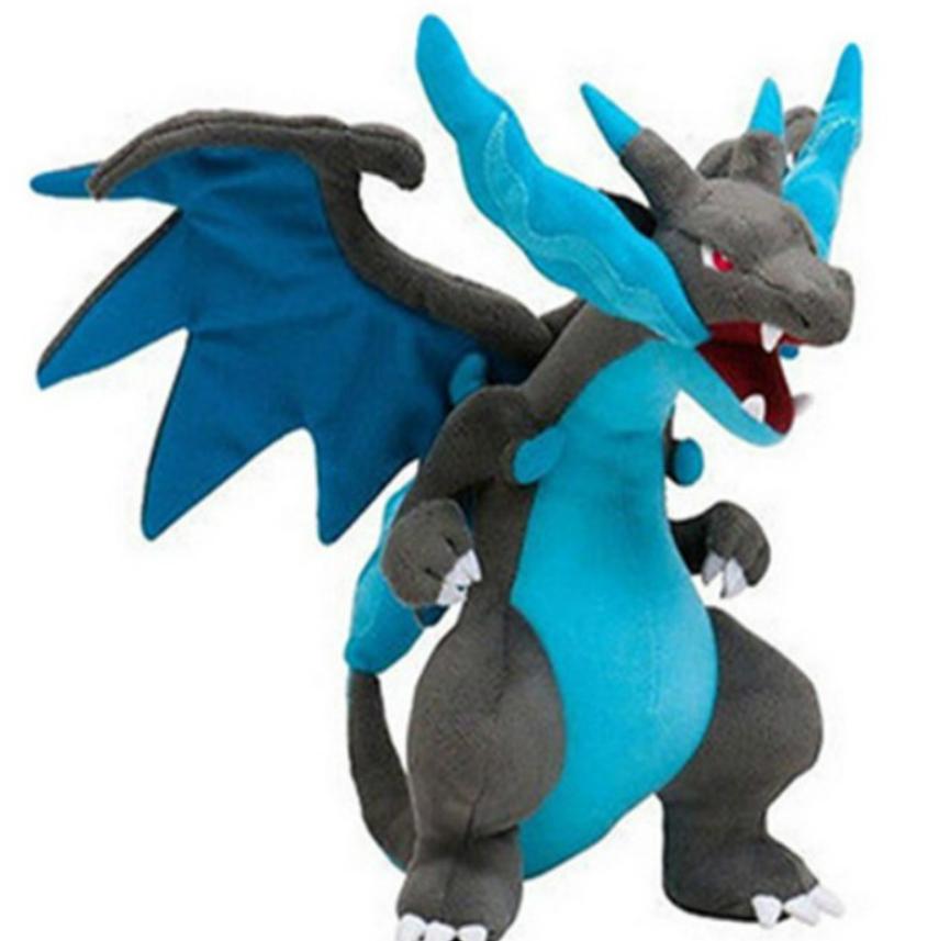 Gấu bông Pokemon Rồng lửa Mega Charizard các loại - Tặng kèm móc khóa Pokemon cao cấp